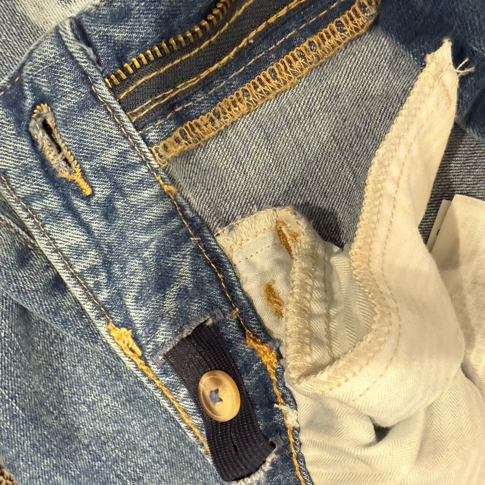 NWOT Abercrombie kids high rise wide leg denim size 15/16 - Picture 8 of 8